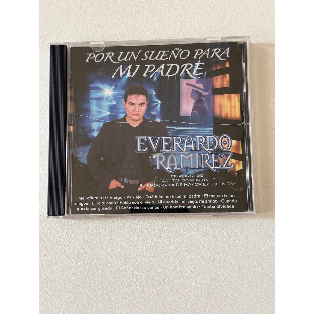 Everardo Ramirez Por Un Sueno Para Mi Padre CD Autographed Play Tested 1411
